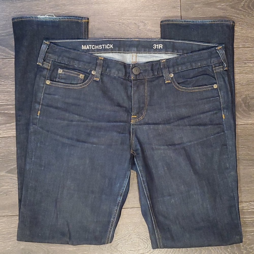 ❤J CREW MATCHSTICK STRAIGHT LEG JEANS
